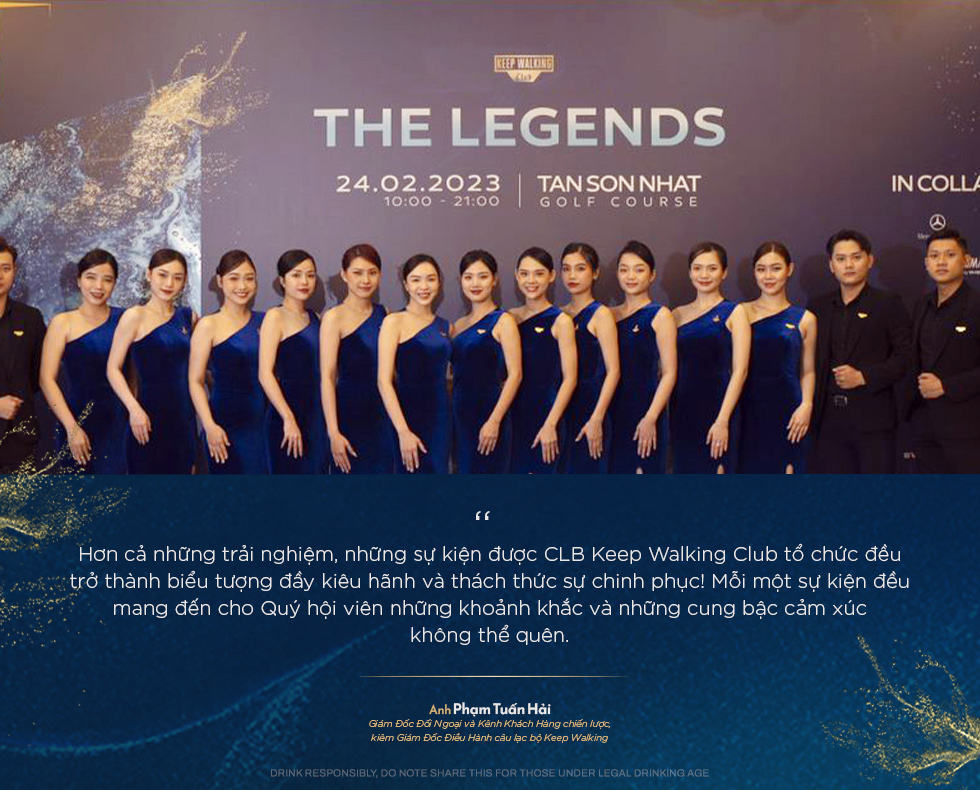 Golf The Legends 2023 và hành trình Keep Walking Club khai mở cảm xúc nguyên bản trong thế giới thượng lưu - Ảnh 10.