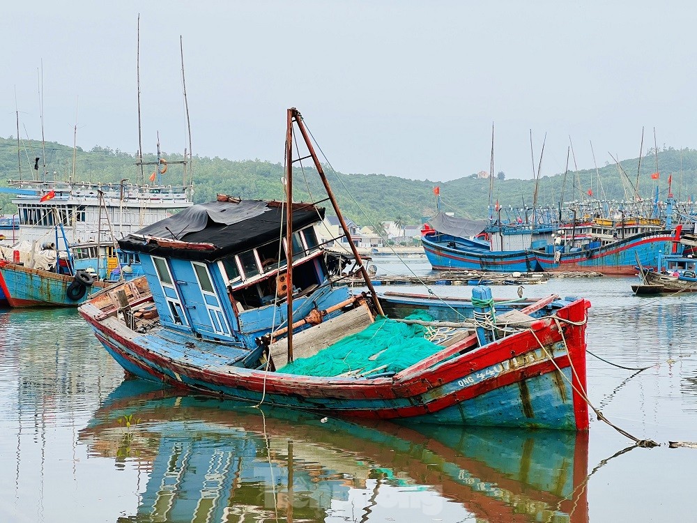 Xác tàu, rác thải ‘bủa vây’ cảng cá Sa Huỳnh - Ảnh 7.