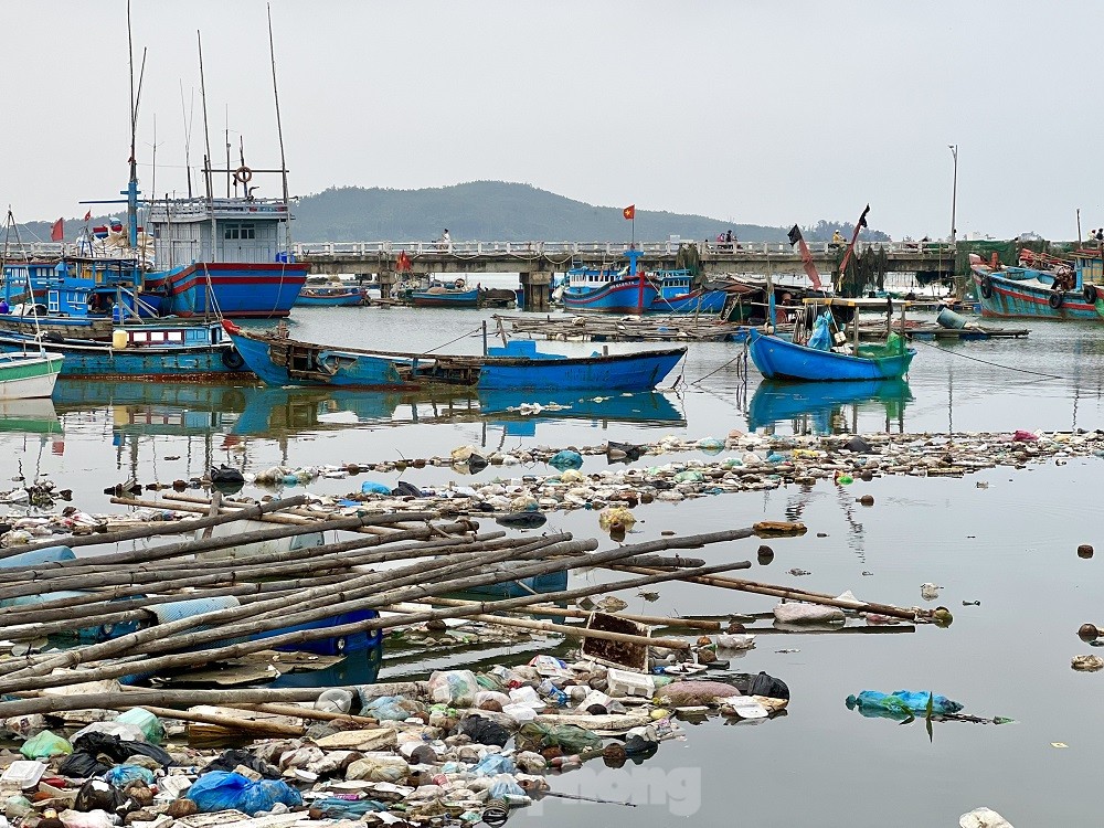Xác tàu, rác thải ‘bủa vây’ cảng cá Sa Huỳnh - Ảnh 8.