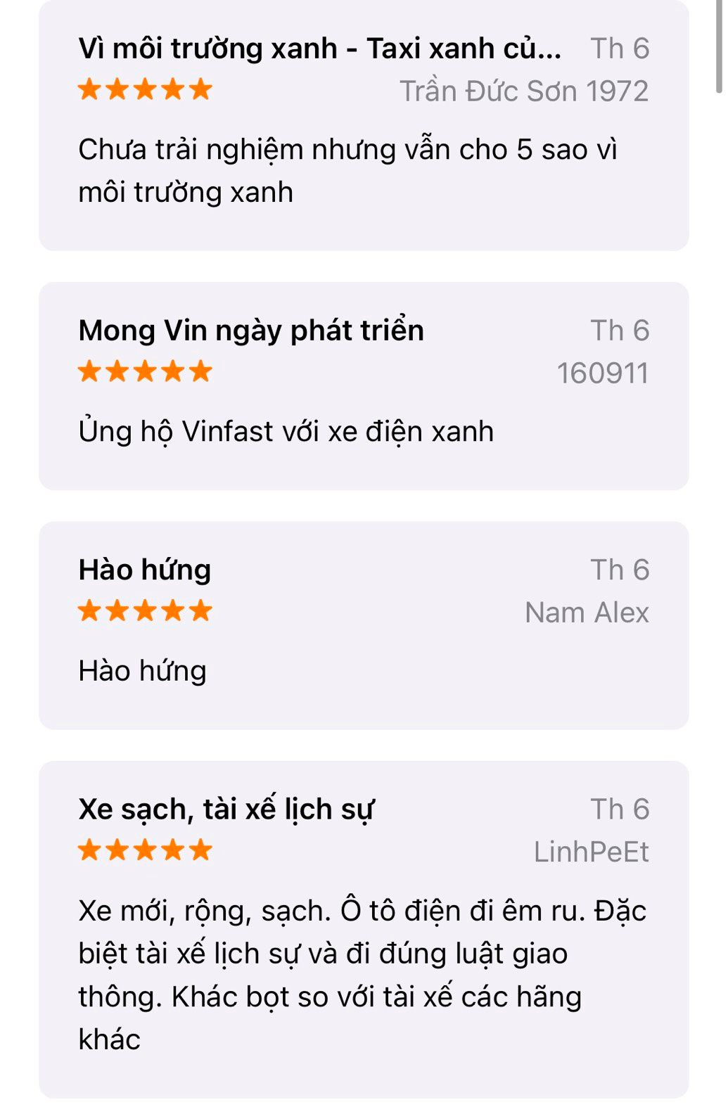 Người dùng đang đánh giá Taxi Xanh SM trên App Store ra sao: Có 1 tính năng khách hàng muốn bổ sung gấp! - Ảnh 2.