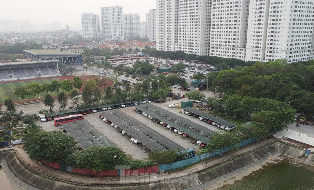 Tận thấy các bãi xe lậu 'bủa vây' khu HH Linh Đàm - Ảnh 5.