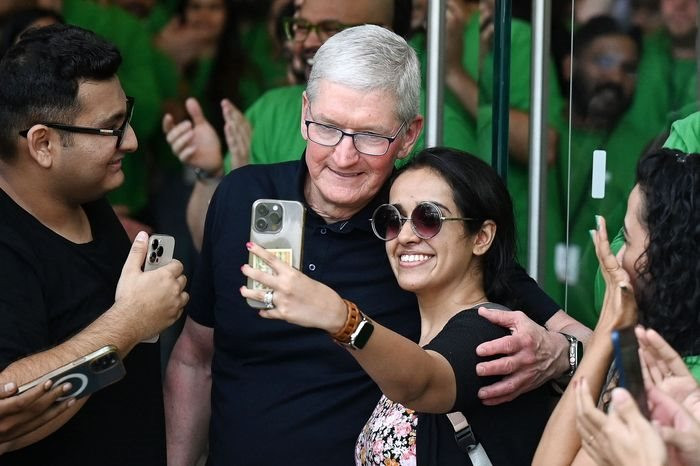 Theo dõi sát sao chuyến thăm Ấn Độ của Tim Cook, cư dân mạng Trung Quốc lo sợ Apple mang toàn bộ chuỗi cung ứng ra khỏi đại lục - Ảnh 2.