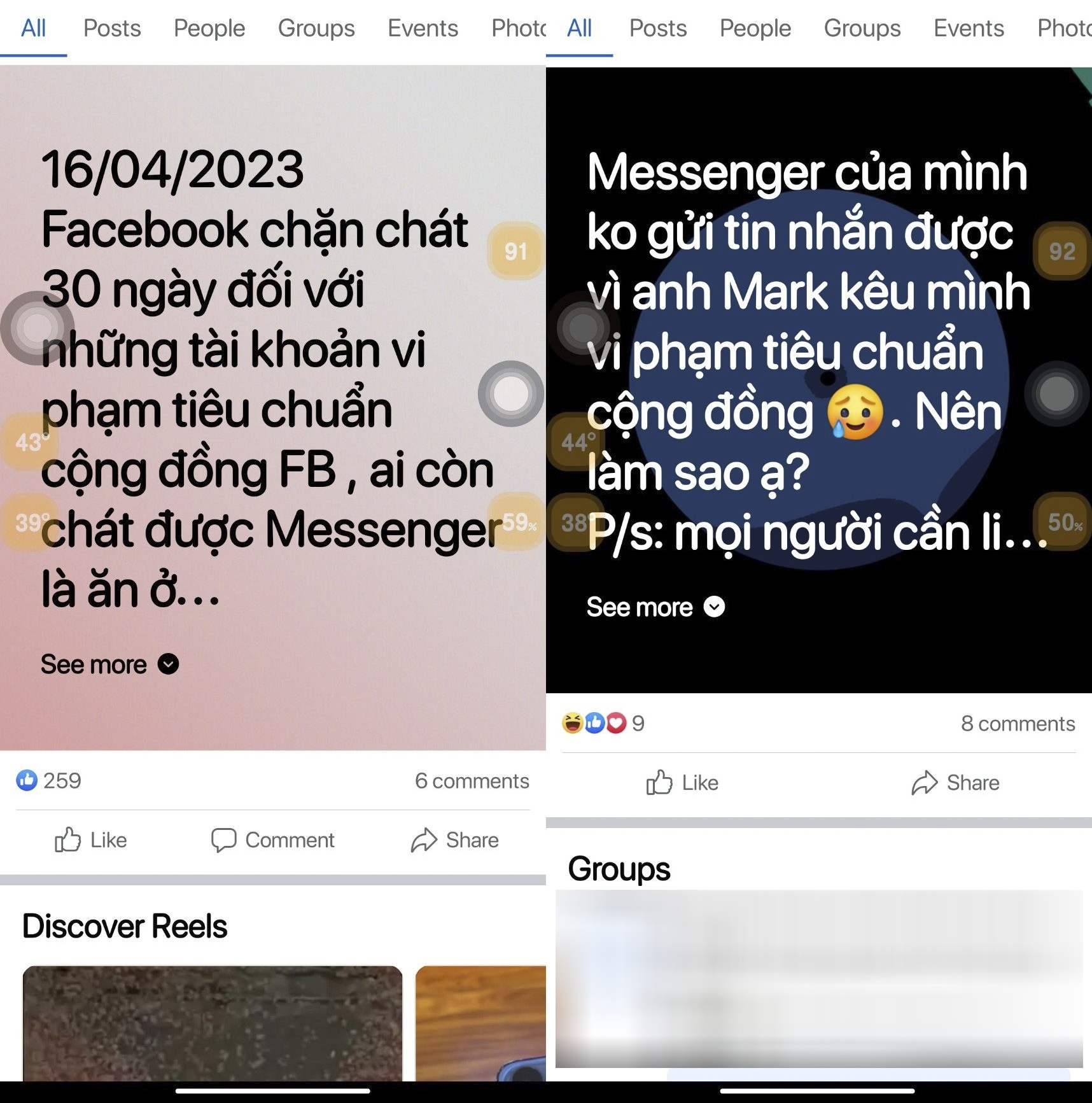 Người dùng Facebook Việt Nam kêu trời vì bỗng nhiên bị khóa Messenger  - Ảnh 2.