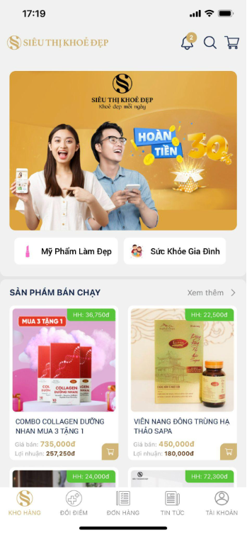 Siêu Thị Khỏe Đẹp đón đầu xu hướng công nghệ trong mua sắm online - Ảnh 1.