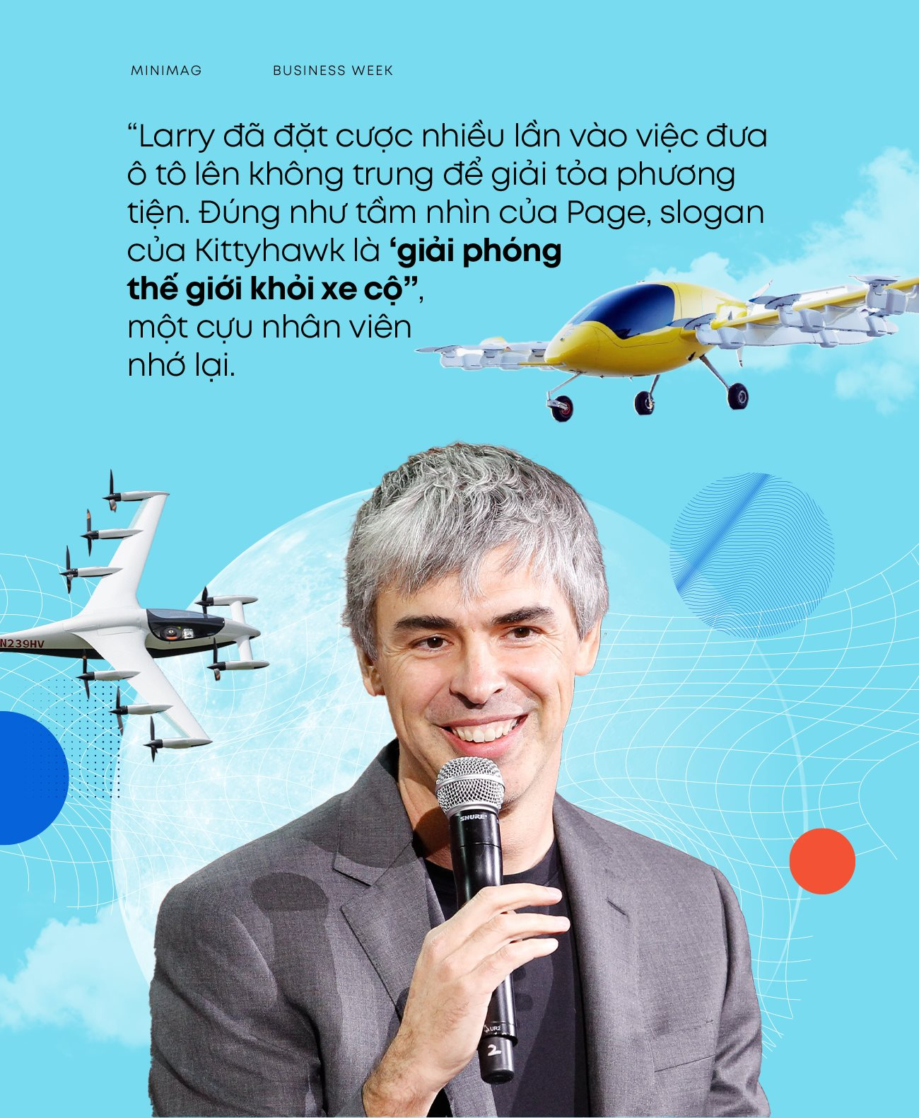 Larry Page lập nên công ty nghìn tỷ USD nhưng thất bại với 1 startup: Ô tô bay 5 năm không làm nên chuyện, nhà sáng lập như 'sao chổi', hành tung bí ẩn - Ảnh 5.