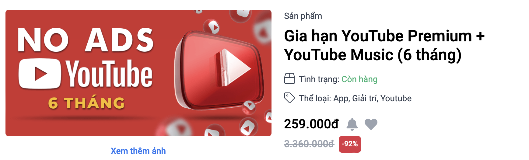 YouTube Premium mở bán tại VN, tiểu thương bán tài khoản không lo sập tiệm mà còn vui mừng: “Lượng khách đông gấp nhiều lần” - Ảnh 1.