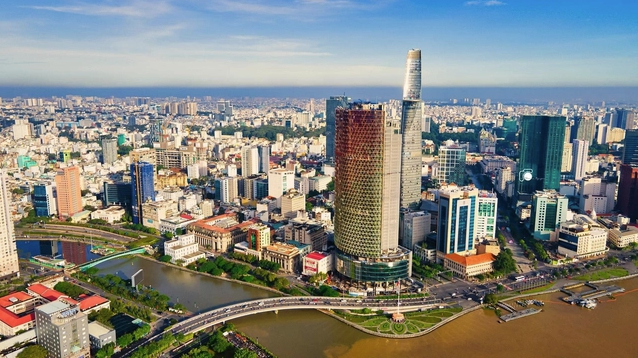 DN Việt cung cấp toàn bộ 28.000m2 nhôm kính thi công bề mặt  cho dự án được ví như Landmark Phnom Penh của Campuchia - Ảnh 3.
