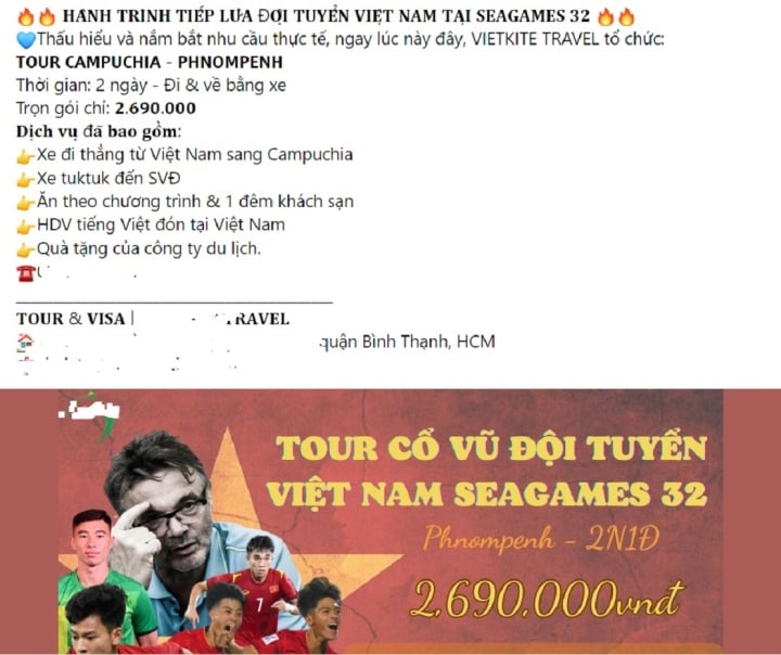 Tour du lịch Campuchia xem SEA Games 32 giá rẻ hút khách - Ảnh 1.