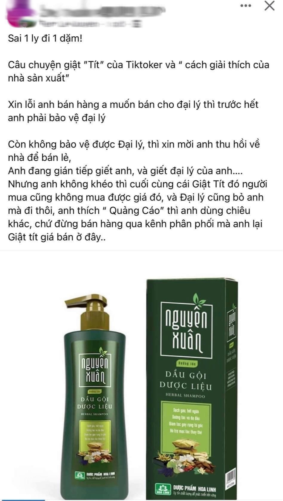 Thuê 'chiến thần tóp tóp' bán phá giá chai dầu gội với giá 11.000 đồng, hãng Dược phẩm nổi tiếng hứng chịu 'mưa gạch đá'  - Ảnh 3.