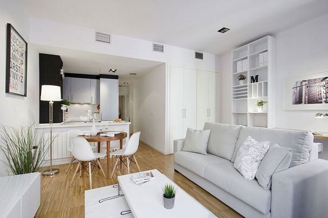 Bố trí nội thất căn hộ có diện tích 61m² với phong cách nhẹ nhàng - Ảnh 5.