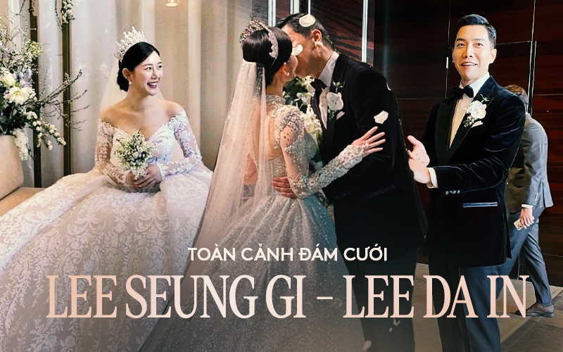 Toàn cảnh đám cưới 2 tỷ của Lee Seung Gi: Cô dâu chú rể trao nụ hôn, khách mời như lễ trao giải, tiết mục rộn ràng tựa concert - Ảnh 2.