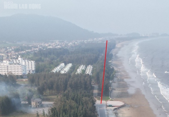 Những con đường cong mềm mại khó coi trên bãi biển nổi tiếng ở Thanh Hóa - Ảnh 8.