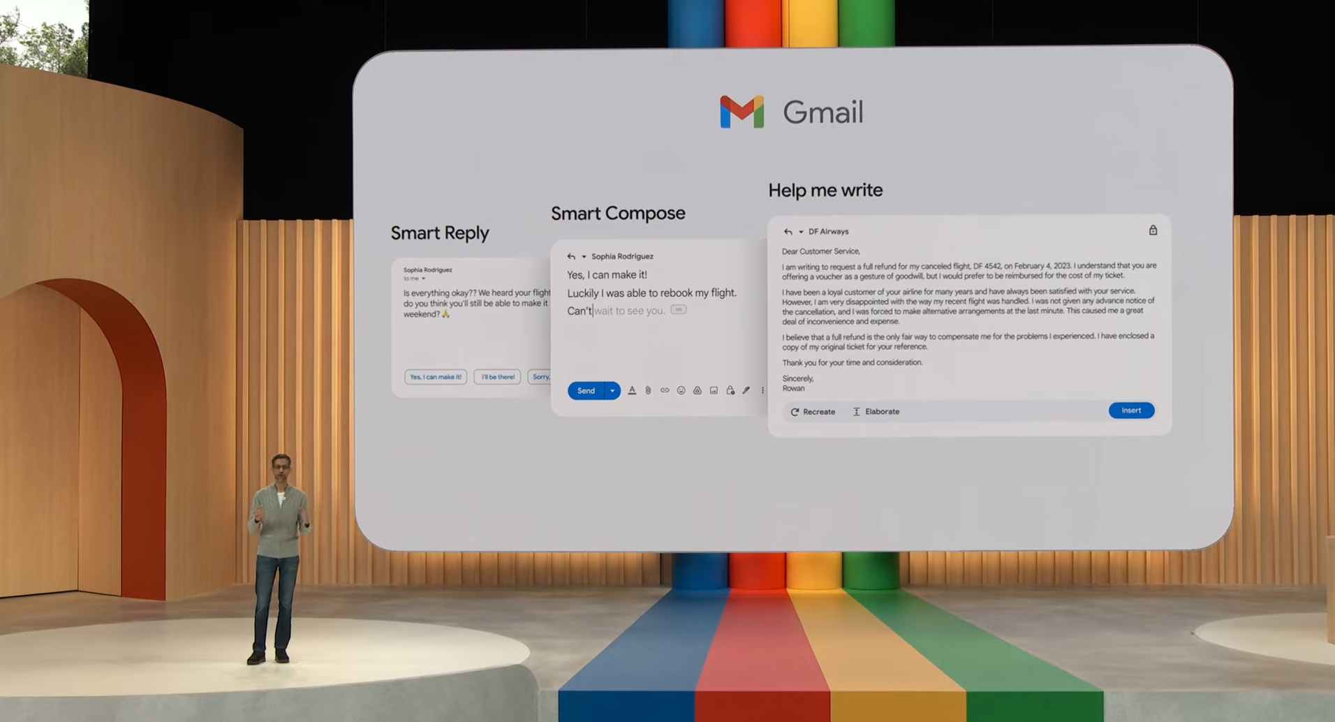 Tính năng AI mới của Gmail có thể tự động viết email cho người dùng - Ảnh 1.