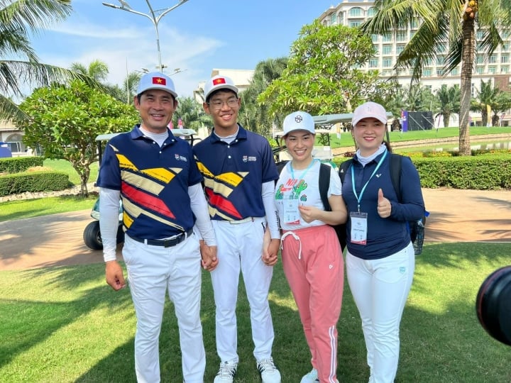 Thần đồng 15 tuổi giành HCV SEA Games lịch sử cho golf Việt Nam là ai? - Ảnh 1.