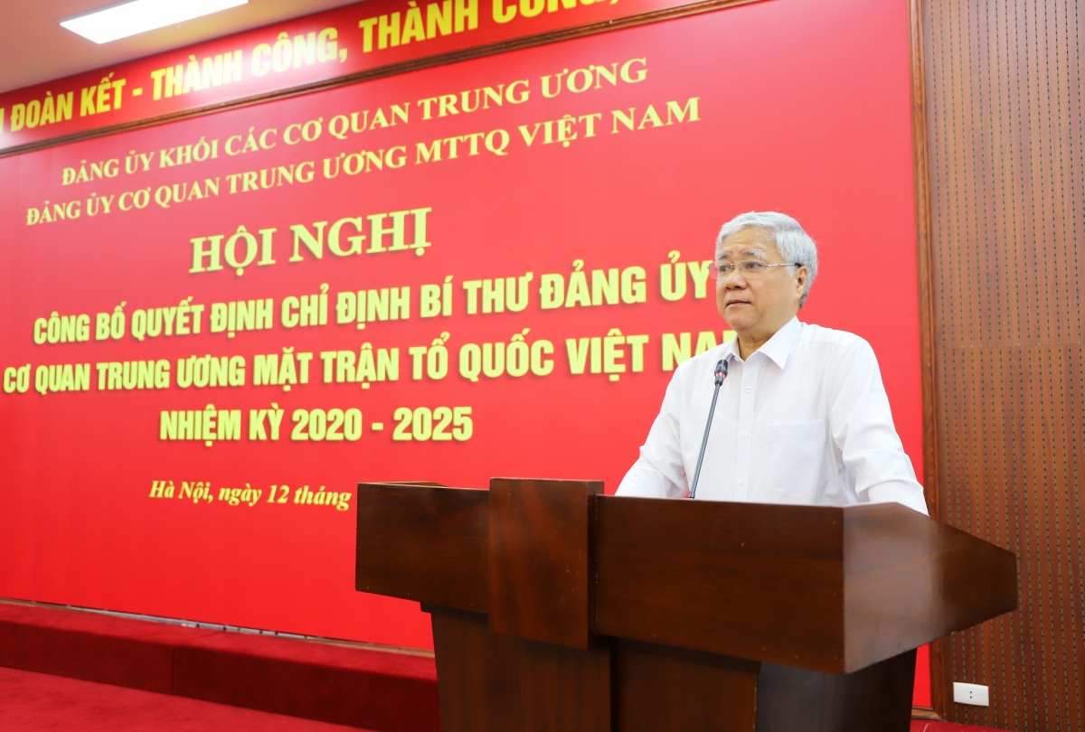 Bà Nguyễn Thị Thu Hà giữ chức Bí thư Đảng ủy cơ quan Trung ương MTTQ Việt Nam - Ảnh 2.