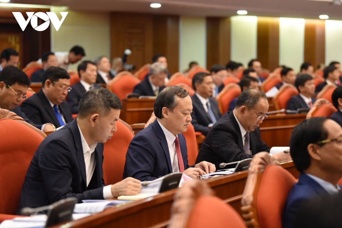 Toàn cảnh phiên khai mạc hội nghị giữa nhiệm kỳ BCH Trung ương Đảng khóa XIII - Ảnh 9.