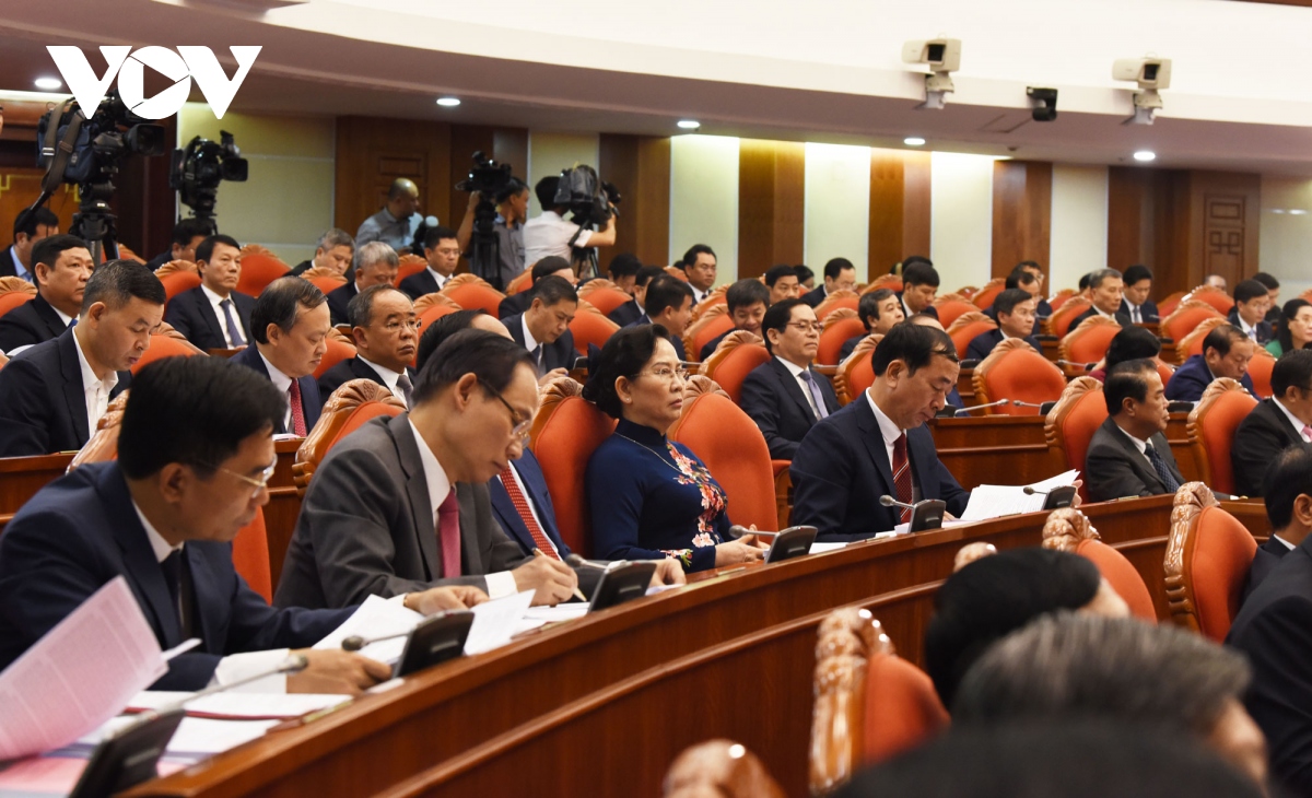 Toàn cảnh phiên khai mạc hội nghị giữa nhiệm kỳ BCH Trung ương Đảng khóa XIII - Ảnh 11.