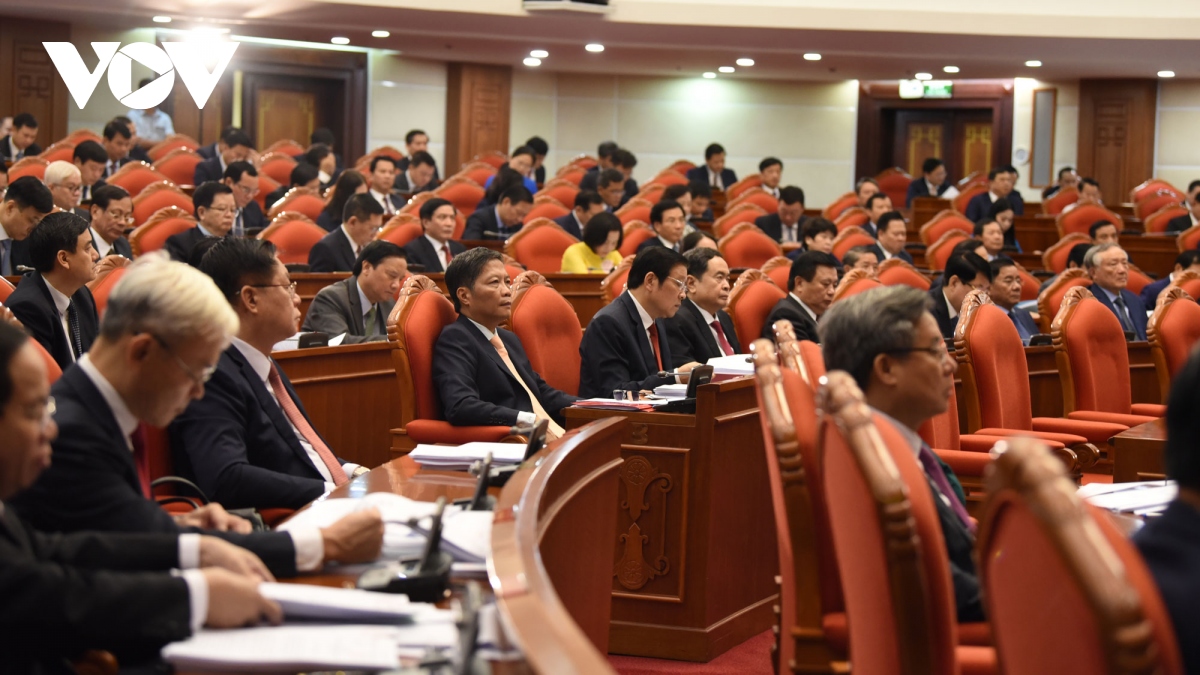 Toàn cảnh phiên khai mạc hội nghị giữa nhiệm kỳ BCH Trung ương Đảng khóa XIII - Ảnh 8.