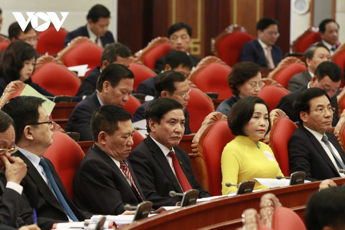 Toàn cảnh phiên khai mạc hội nghị giữa nhiệm kỳ BCH Trung ương Đảng khóa XIII - Ảnh 10.
