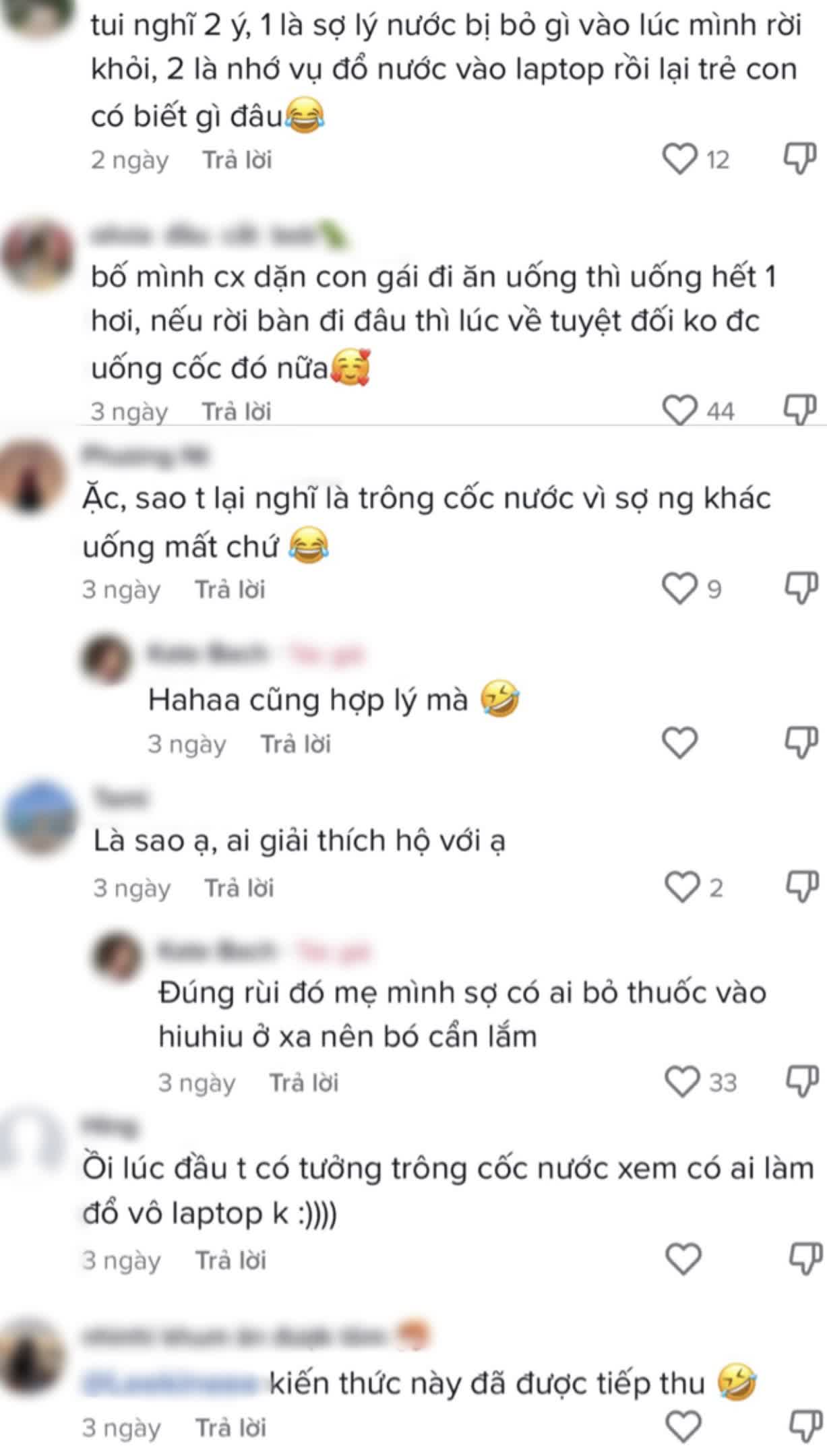 Nhờ mẹ canh đồ khi đi cà phê một mình nhưng cốc nước mới là thứ quan trọng nhất, dân tình gật gù khi biết sự thật đằng sau - Ảnh 7.