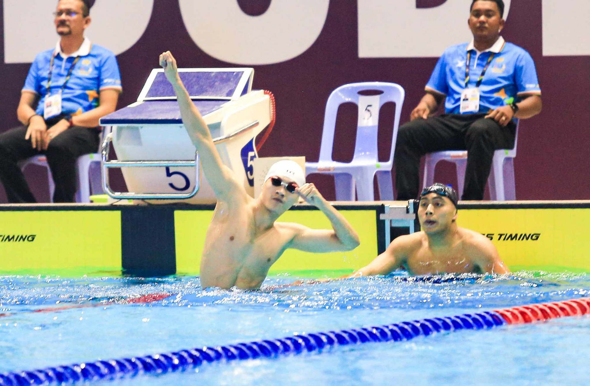 SEA Games 32: Đoàn thể thao Việt Nam phá tổng cộng 16 kỷ lục, Quốc Toàn và Thanh Bảo để lại dấu ấn - Ảnh 1.