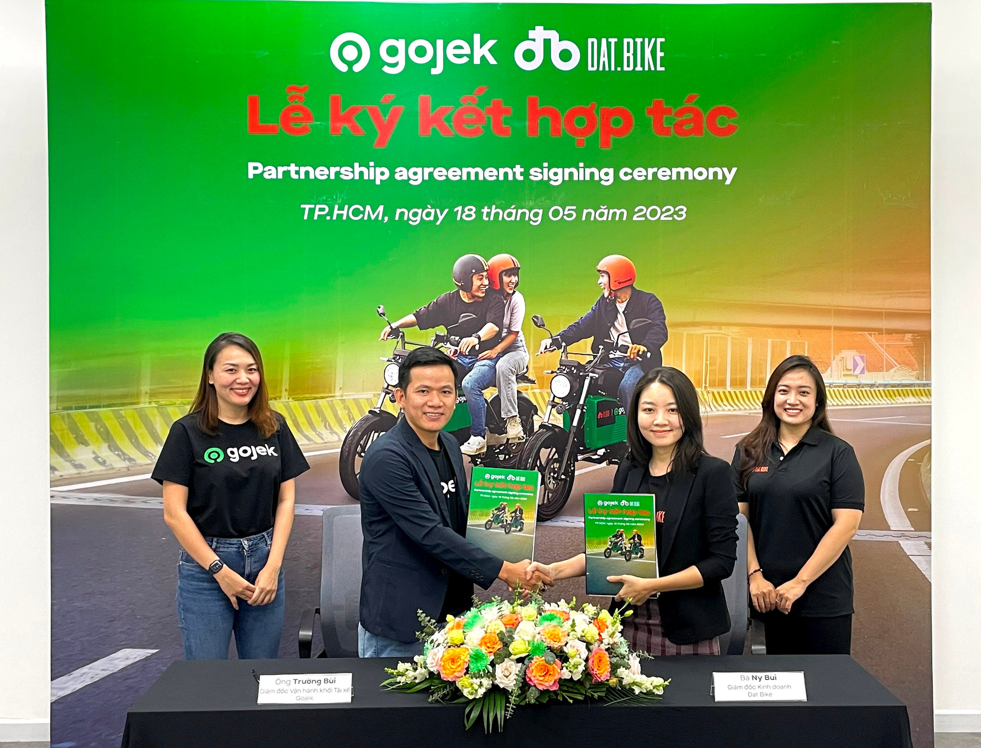 Hot: Gojek hợp tác cùng Dat Bike, dùng mô tô điện giá 66 triệu đồng để chở khách, giao đồ ăn - Ảnh 3.