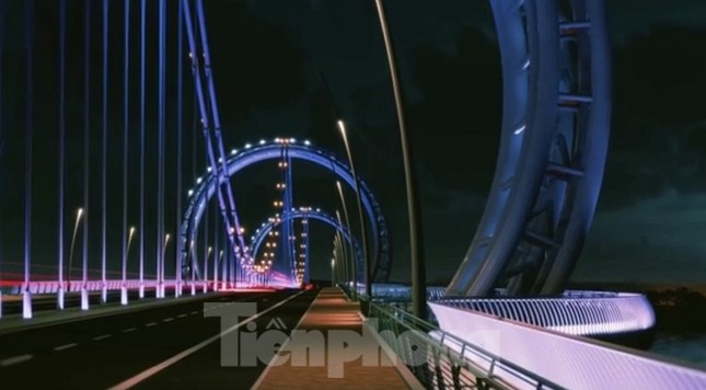 Ngắm thiết kế cây cầu 1.500 tỉ đồng sắp xây trên sông Trà Khúc - Ảnh 5.