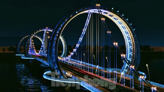 Ngắm thiết kế cây cầu 1.500 tỉ đồng sắp xây trên sông Trà Khúc - Ảnh 6.