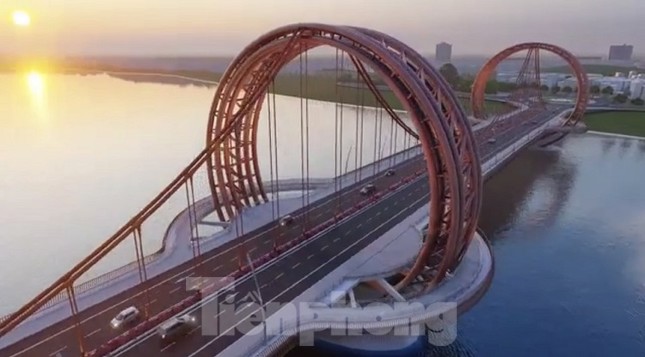 Ngắm thiết kế cây cầu 1.500 tỉ đồng sắp xây trên sông Trà Khúc - Ảnh 2.