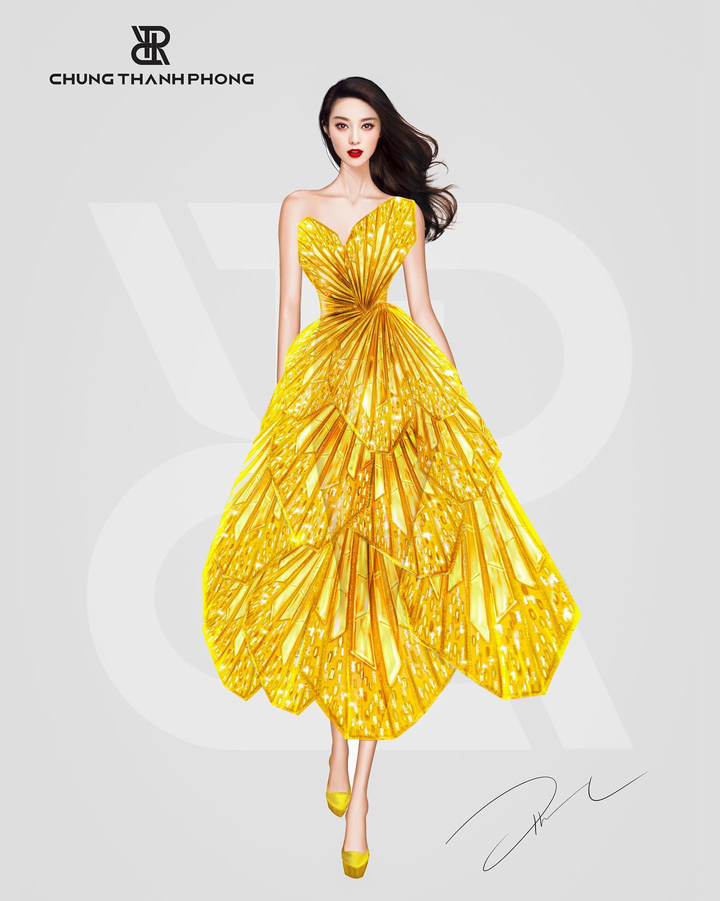 Thủy Tiên Phạm Băng Băng rạo rực với váy hoa 3D bay bổng  FATODA Blog