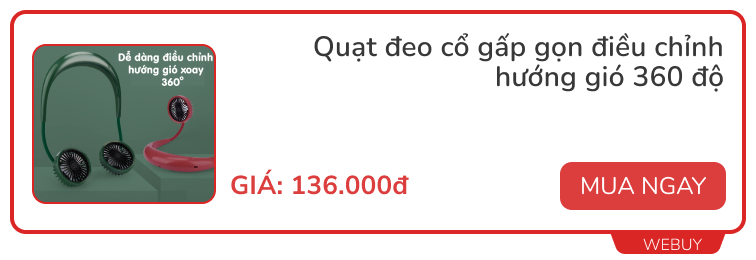 Chợ mạng xuất hiện quạt đeo cổ tích hợp loa bluetooth, giá hơn nửa triệu - Ảnh 5.