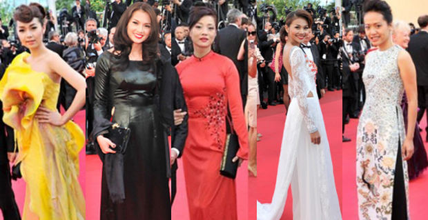 Những mỹ nhân Việt từng &quot;chiếm sóng&quot; thảm đỏ Cannes - Ảnh 1.