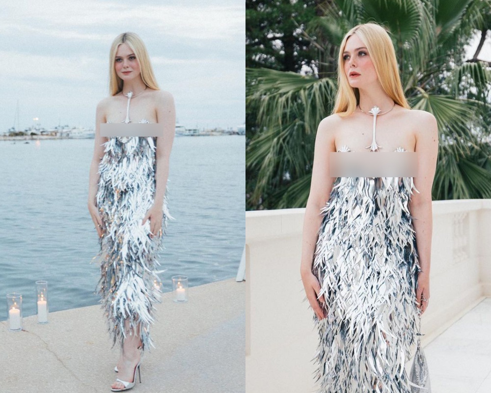 &quot;Công chúa&quot; Elle Fanning và màn lột xác ngỡ ngàng ở LHP Cannes 2023 - Ảnh 2.