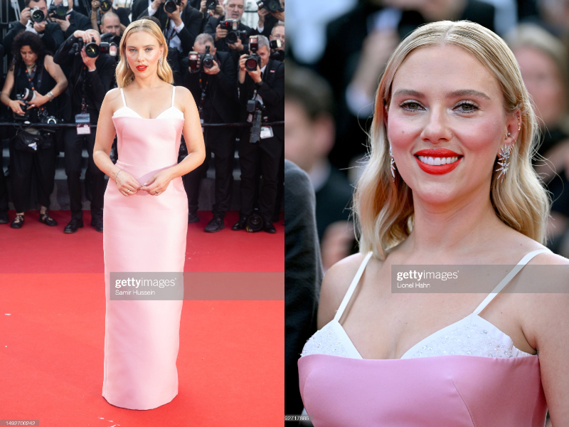 Thảm đỏ Cannes 2023 ngày 8: Phạm Băng Băng lộng lẫy nhưng lộ khuyết điểm bên mẹ tỷ phú Elon Musk, “goá phụ đen” Scarlett Johansson ôm chồng tình tứ - Ảnh 6.