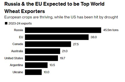 Một loại nông sản cực quan trọng đang khiến châu Âu 'mất ăn mất ngủ': Có khả năng làm giảm lạm phát, Nga là nhà xuất khẩu đứng đầu thế giới - Ảnh 2.