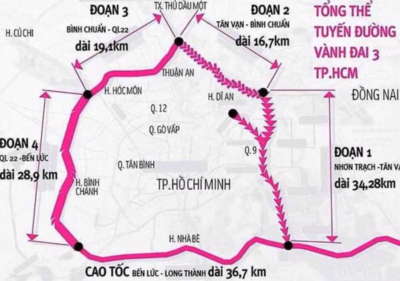 Vành đai 3: Đảm bảo tiến độ khởi công trước ngày 30/6 - Ảnh 1.