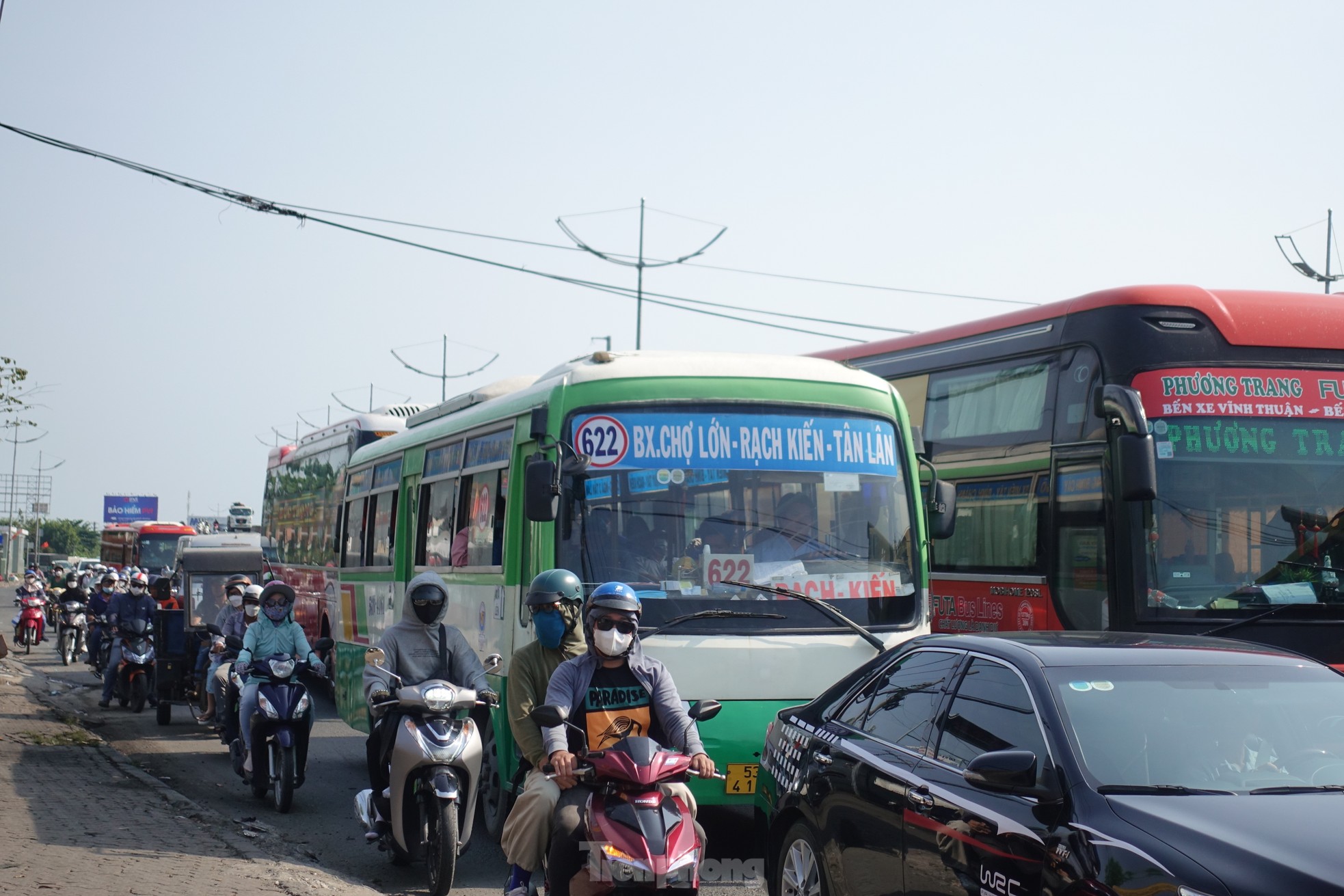 Giao thông tại TP.HCM thông thoáng bất ngờ ngày cuối kỳ nghỉ lễ - Ảnh 2.