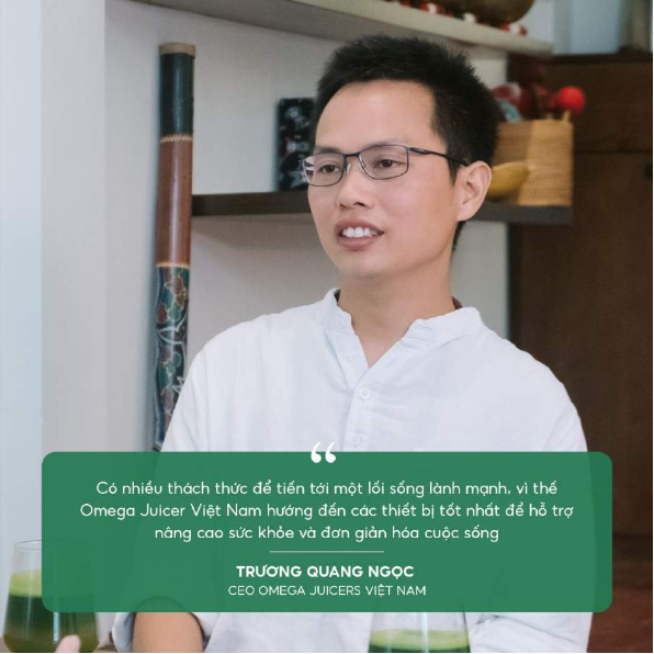 CEO Omega Juicers Việt Nam và hành trình tạo động lực sống xanh cho cộng đồng - Ảnh 1.