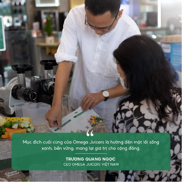 CEO Omega Juicers Việt Nam và hành trình tạo động lực sống xanh cho cộng đồng - Ảnh 3.