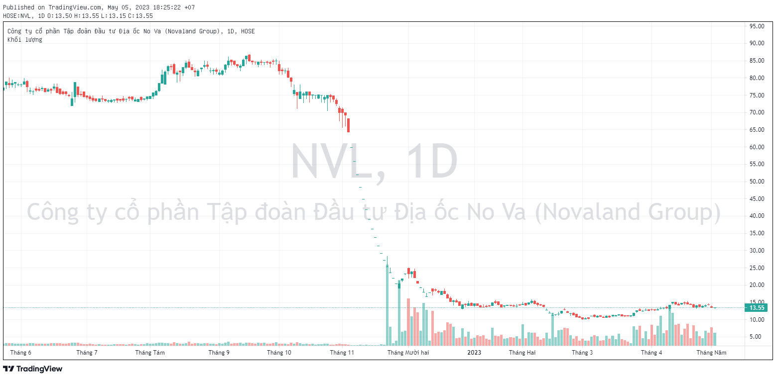 Novagroup muốn bán tiếp gần 70 triệu cổ phiếu Novaland (NVL)