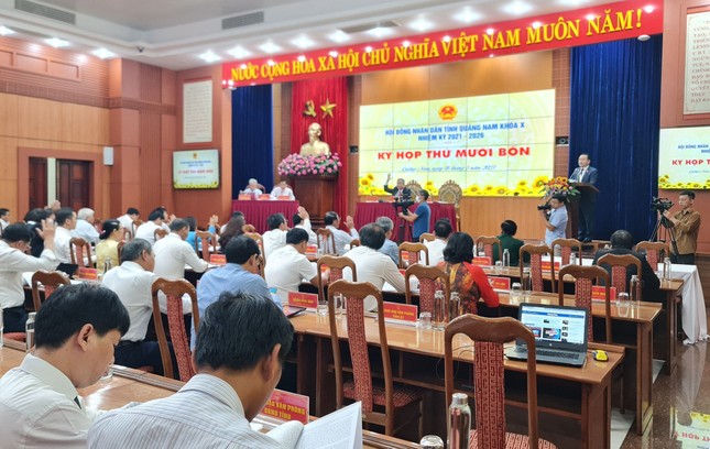 Lý do Chủ tịch HĐND Quảng Nam vắng mặt tại kỳ họp lần thứ 14 - Ảnh 1.