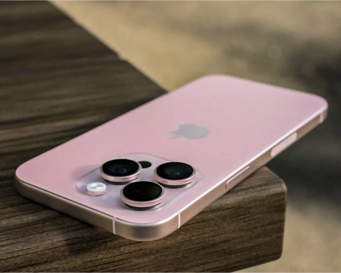 Xuất hiện hình ảnh iPhone 15 Pro Max màu hồng, đẹp lấn át iPhone 14 Pro Max tím - Ảnh 1.