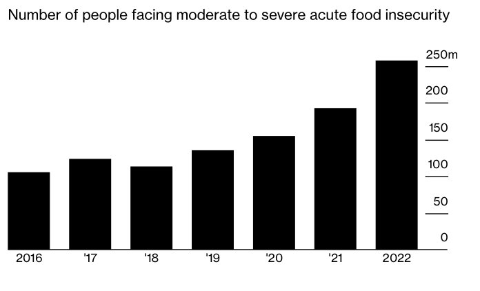 Nạn đói trên toàn cầu gia tăng năm thứ 4 liên tiếp: Lượng người tương đương 2,5 lần dân số Việt Nam bị đe doạ tính mạng vì đói - Ảnh 2.