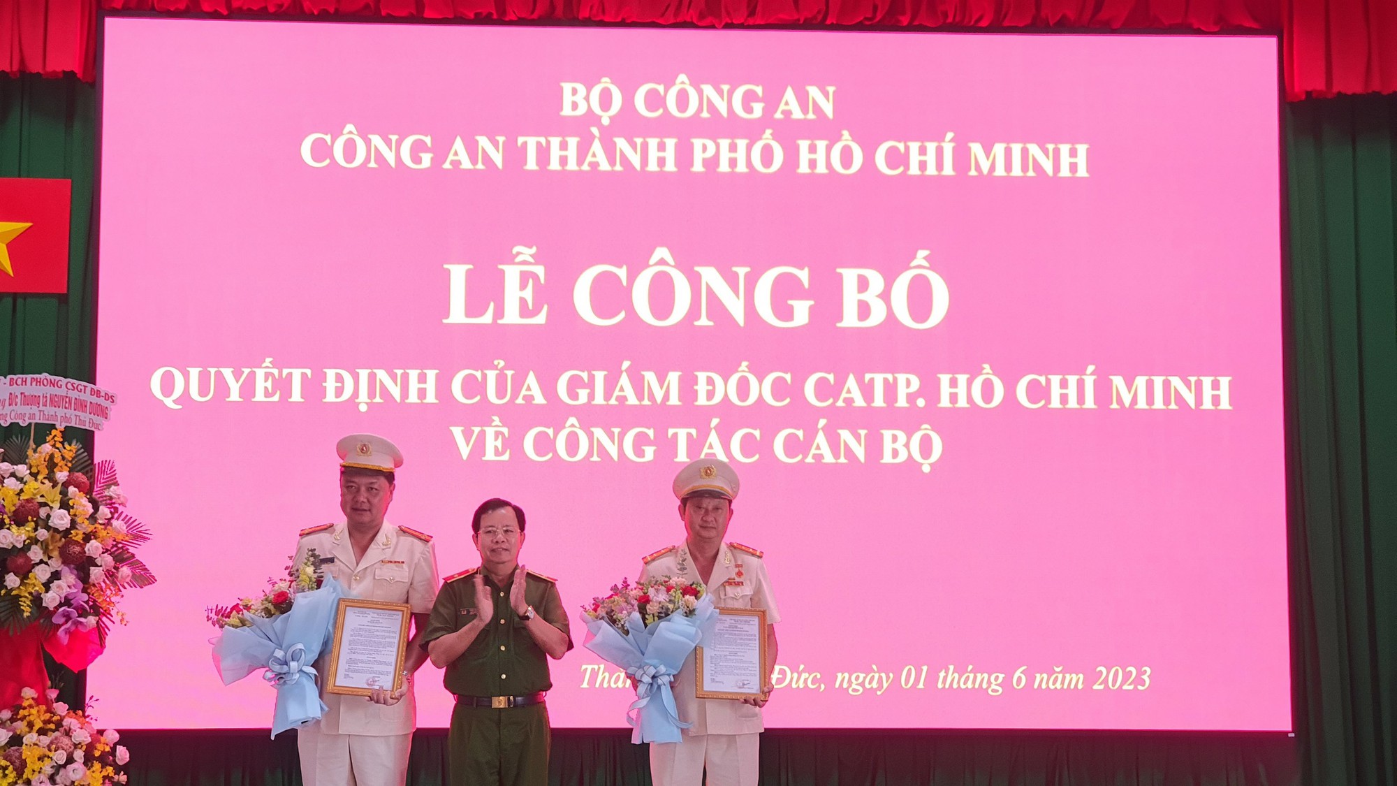 Thượng tá Nguyễn Đình Dương làm Trưởng Công an TP Thủ Đức - Ảnh 1.