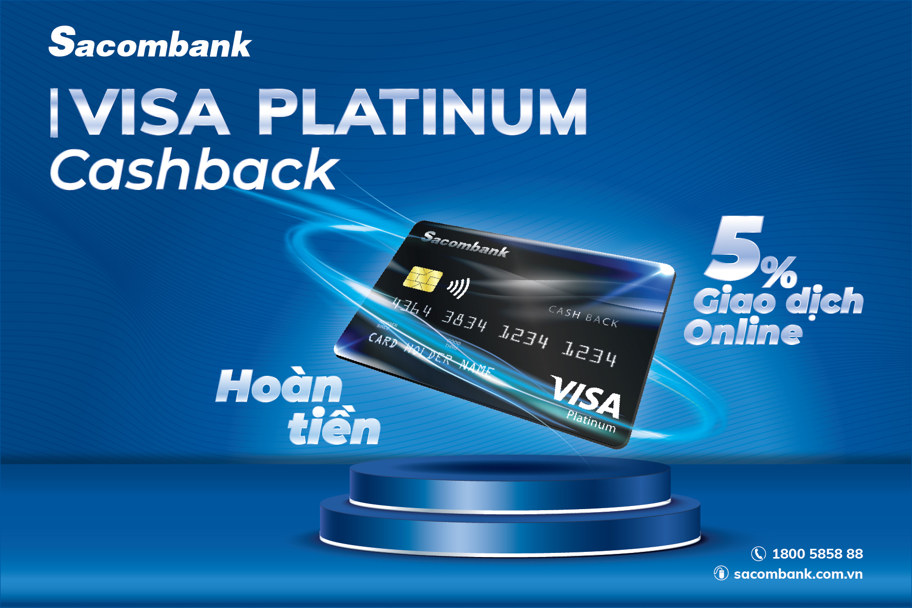Sacombank thưởng lớn cho khách hàng giới thiệu người mở thẻ tín dụng mới - Ảnh 2.