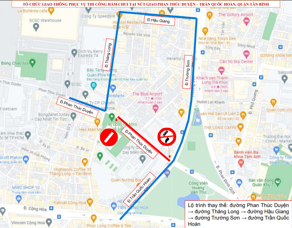 Lưu ý: Cấm xe 8 tuyến đường ở TP HCM - Ảnh 3.