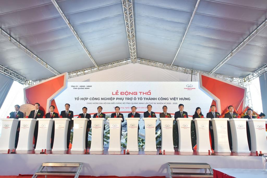 Sau 3 năm VinFast, TC Group “khai mở” chuỗi giá trị ô tô tại Quảng Ninh: Hàng loạt DN nước ngoài đổ bộ, 5 tháng hút 400 triệu USD vốn FDI - Ảnh 1.