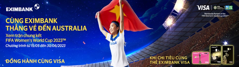 Eximbank triển khai chương trình khuyến mại mới chào mừng World Cup 2023 - Ảnh 1.