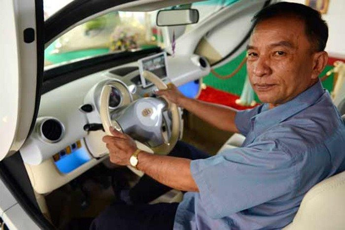 Campuchia từng gây sốt khi sản xuất xe điện mini, giá chỉ hơn 100 triệu đồng nhưng đến nay vẫn chưa có chiếc nào lăn bánh - Ảnh 1.
