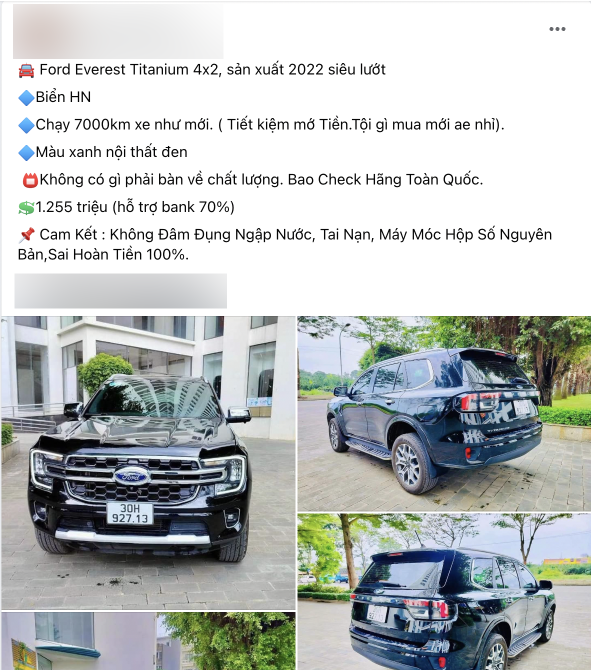 Bán Ford Everest hồi sinh sau tai nạn, sales gây bất bình vì khẳng định xe không đâm đụng - Ảnh 1.